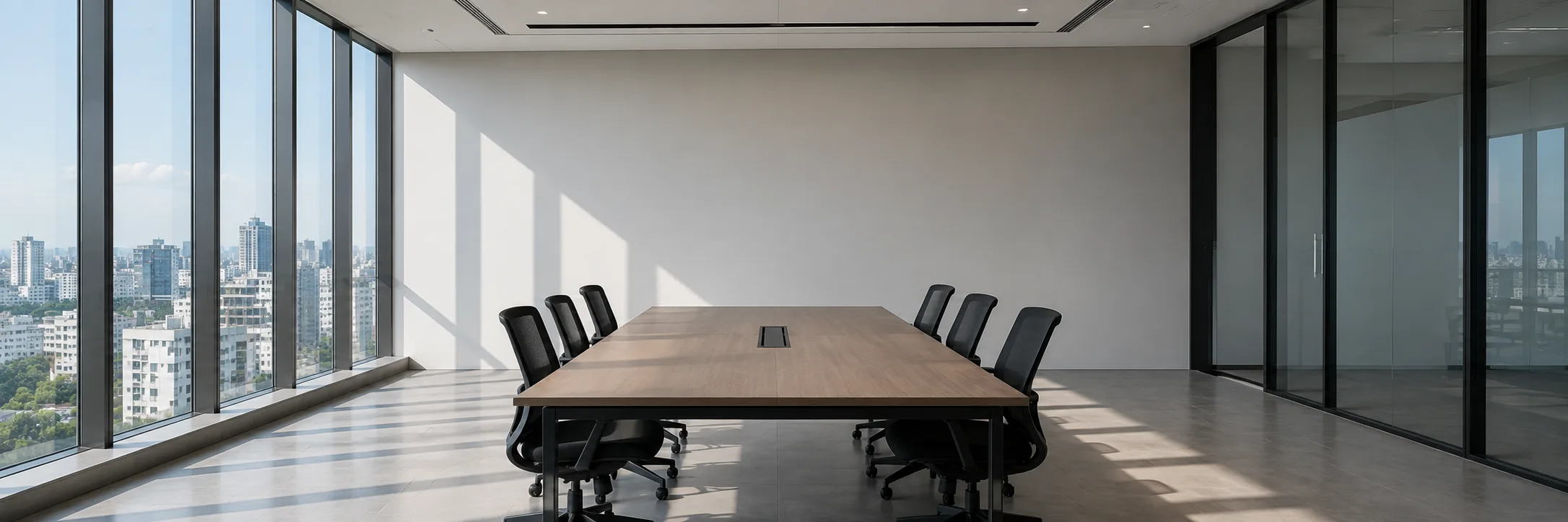A meeting room